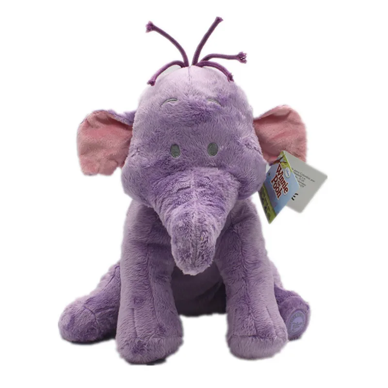 1piece  35cm winnie the pooh friend Heffalump Elephant Plush Toy Cute Stuffed Animals Kids Toys