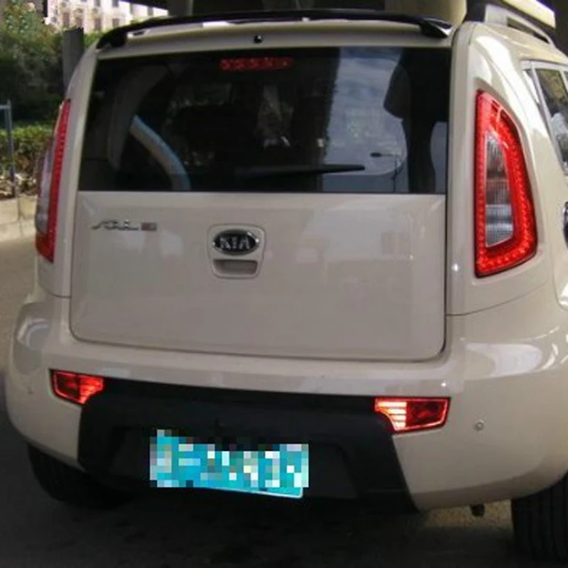 For for Kia Soul 2009 2010 2011 2012 2013 2014 2015 ABS Plastic Unpainted and Paint Color Tail Trunk Lip Wing Rear Spoiler