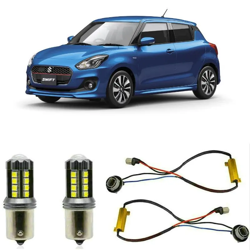 

Fog lamps For SUZUKI SWIFT 5 V AZ Hatchback Stop lamp Reverse Back up bulb Front Rear Turn Signal error free 2pc