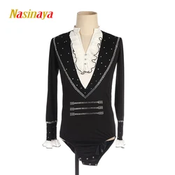 Nasinaya Figure Skating Competition Training Performance Leotard Men's Children Patinaje Rhythmic Gymnastics 24 Costumes