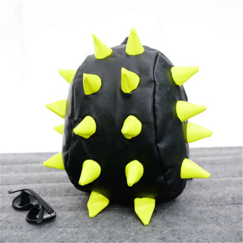 Boy Girl Hedgehog Spike Backpacks Spiky Punk Shoulder Bags School Bookbags Hot Sellings