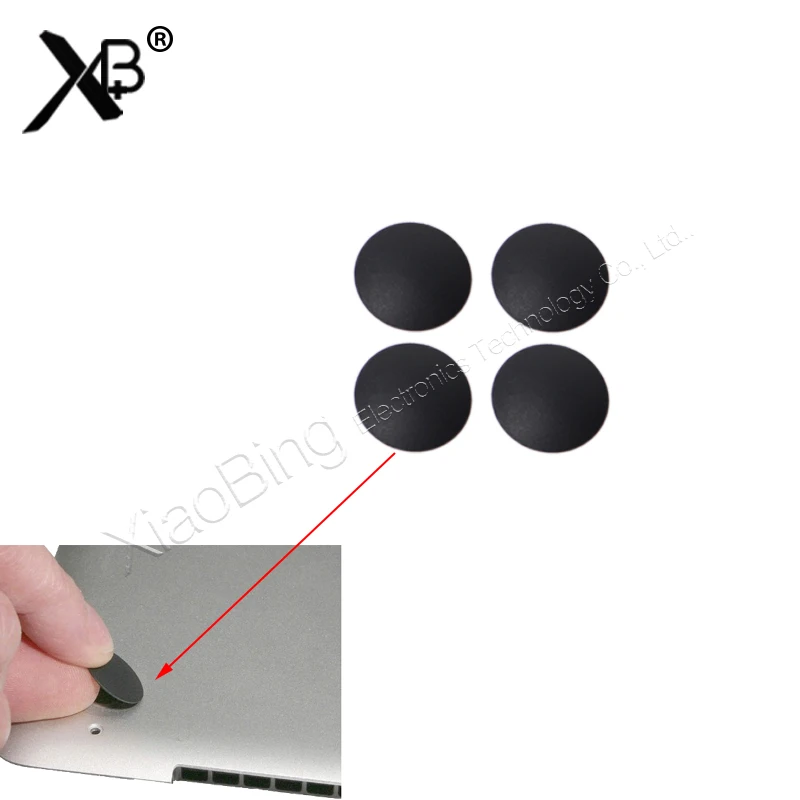 Brand New 4pcs/set rubber  feet Bottom Case Cover Feet Foot Kit for Macbook Pro Retina A1425 A1502 A1398 15