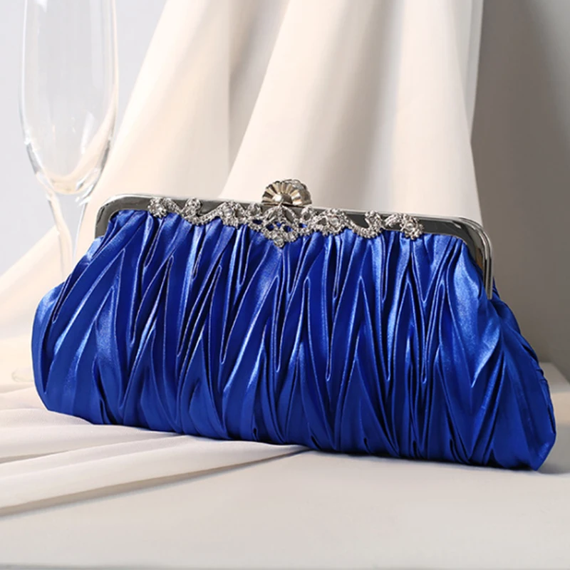 الفوشيه اللون أنثى مساء رسول مخلب أنيق صغير الهاتف المال الكتف الزفاف محفظة سلسلة سيدة بنات حقيبة الحفلات المحفظة