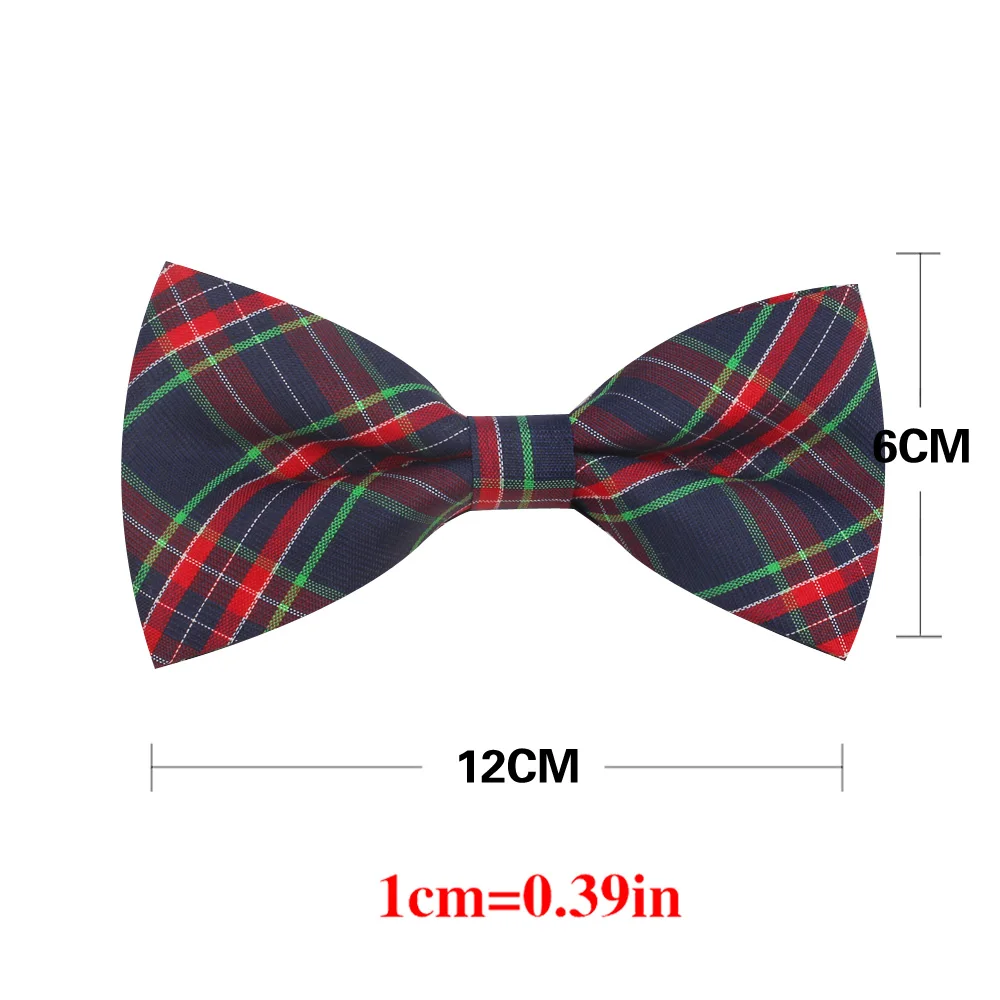 New Men Bowtie Casual Plaid Bow tie For Men Women Bowknot Adult England Style Bow Ties Cravats Groom Bowties For Wedding Party