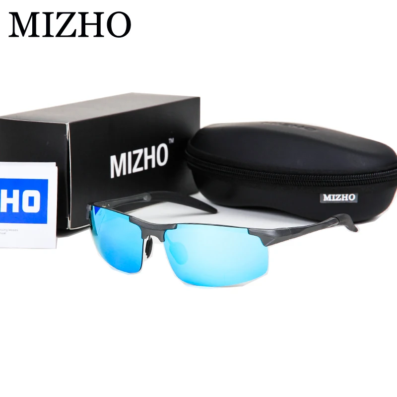 

MIZHO Brand 3 COLOR Drivers Car Enhance Brightness Security To Protect Eyesight Sunglasses Polarized Men Colored Mirror 2022