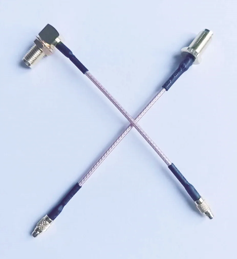 1pc Video Transmitter Antenna Extension VTX ufl ipex MMCX Angle to SMA RP-SMA Female Adapter Connector Cable 100mm