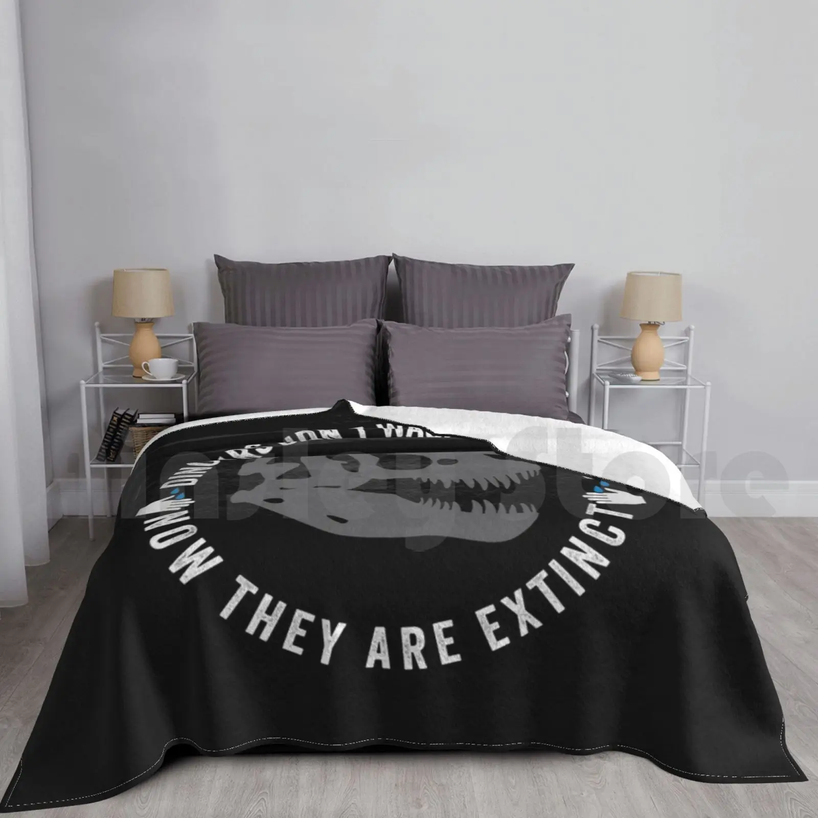 

Dinosaurs Didn't Wash Their Hands Blanket For Sofa Bed Travel Wash Your Hands Quarantine Quarantine And Chill