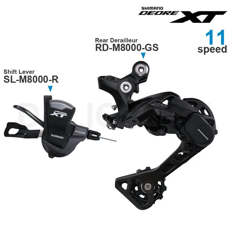 SHIMANO DEORE XT M8000 11v 11 Fach-gruppe SL-M8000-R Shifter RD-M8000-GS RD-M8000-SGS SCHALTWERK Original teile