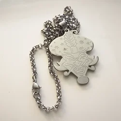 2 inches 4mm 24 inch Rolo Chain Stainless Steel Necklace Icp Twiztid Hallowicked Rare Charms Pendan