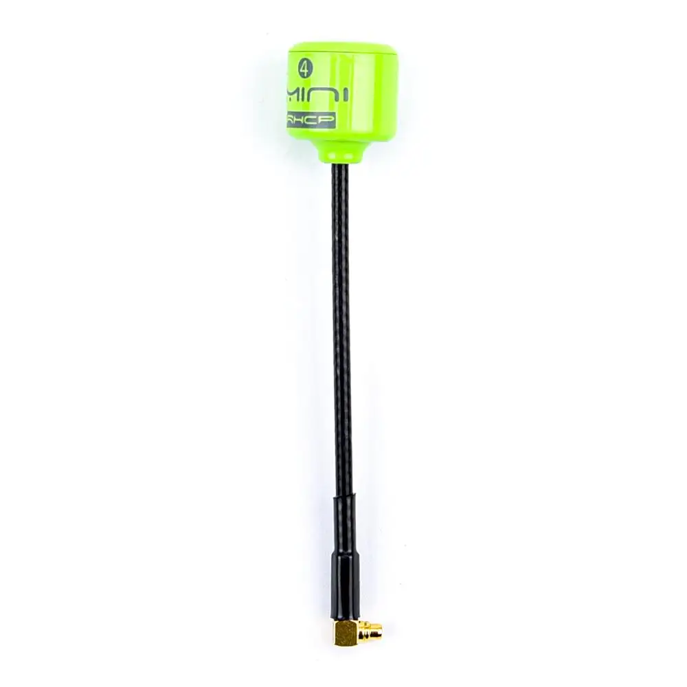 Antena Lollipop 4 RHCP de alta ganancia, transmisor/receptor de 2.8Dbi de 5,8G, antena SMA/RP-SMA/MMCX/UFL para pieza de Dron FPV RC