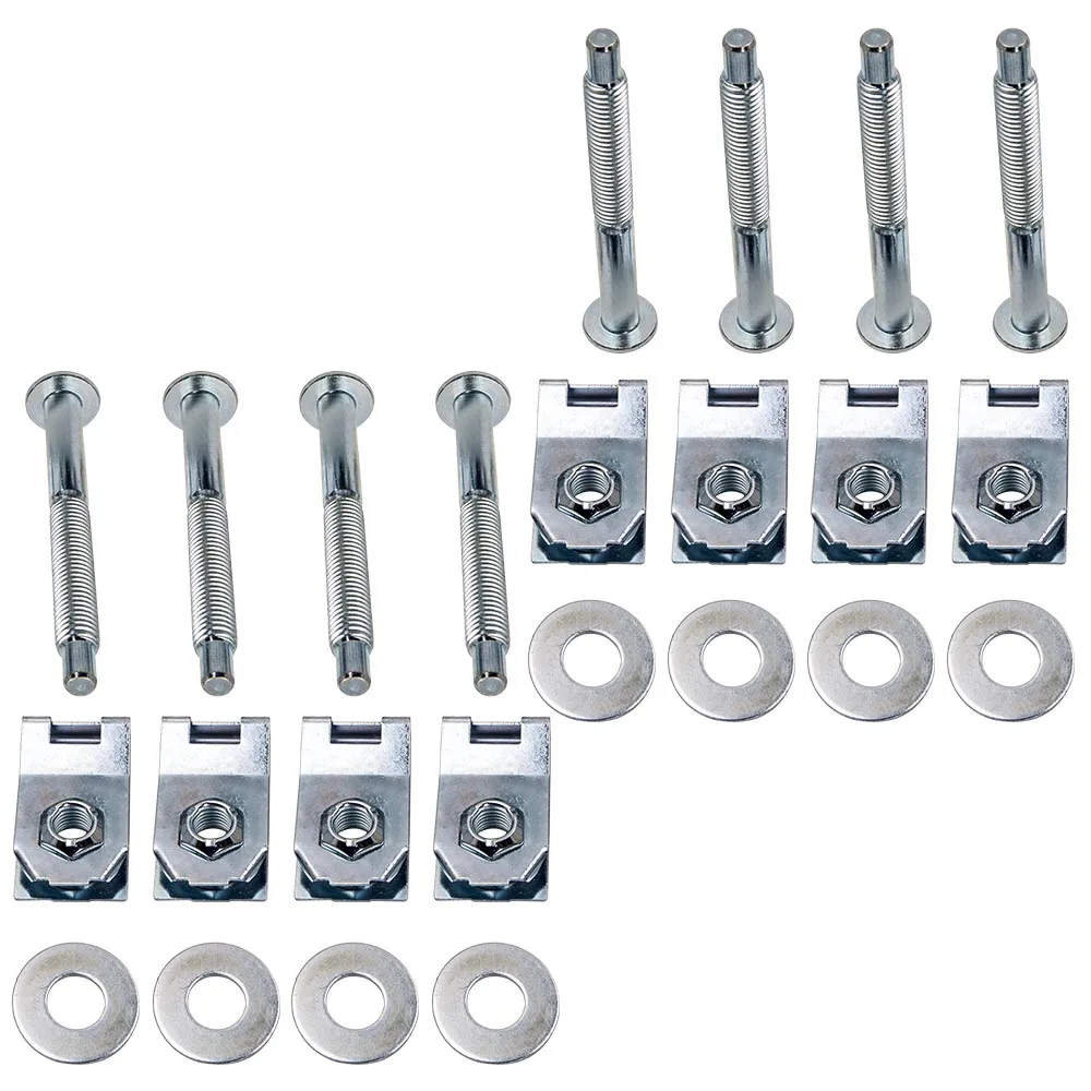 

maxpeedingrods Truck Bed Mounting Bolt Nut Hardware Kit for Ford F250 F350 F450 F550 Truck W706641S900