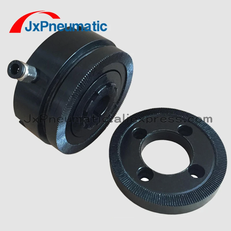 HTC 60 80 No slip Saccurate plit toothed type pneumatic clutch HTC-60 HTC-80 for small machines to transmit large torque