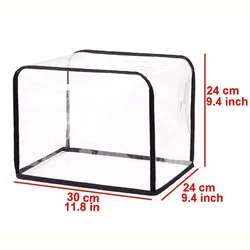 Bread machine dust cover household kitchen appliances waterproof and dustproof protective cover portable transparent dust cover