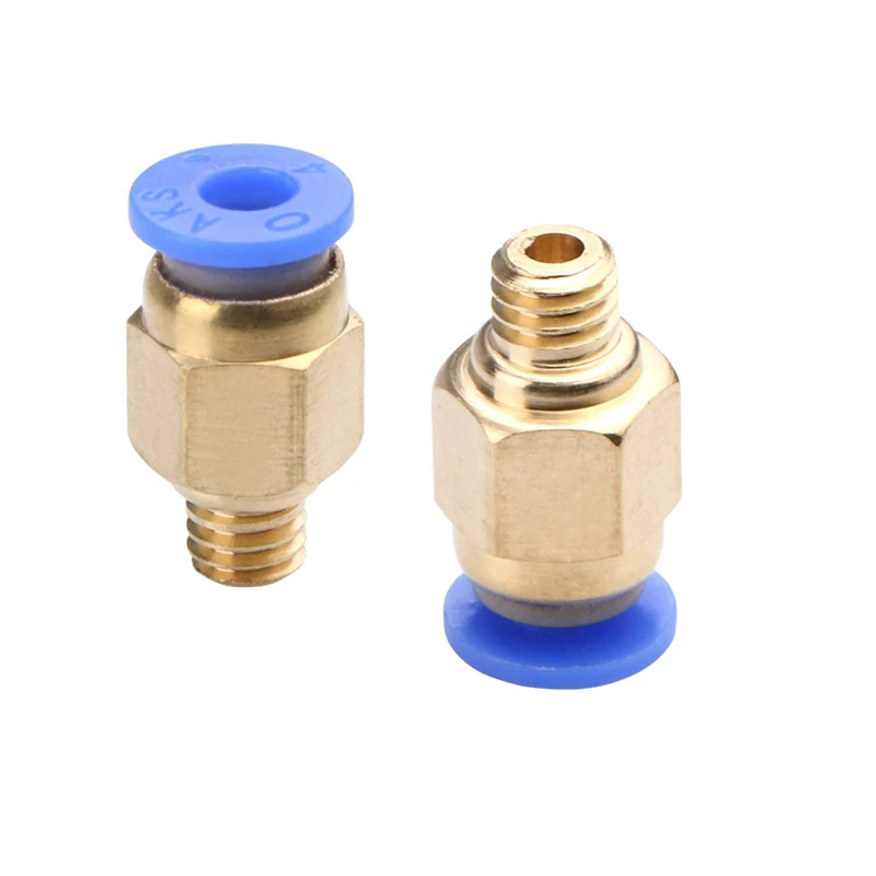 10 Stück/Set PC4-M6 PC4-01 Schnell-Pneumatikanschluss Bowden-Kupplung 3D-Drucker Extruder-Verbinder für 1,75mm 3mm PTFE-Schlauch Luftanschluss I – Detail 7