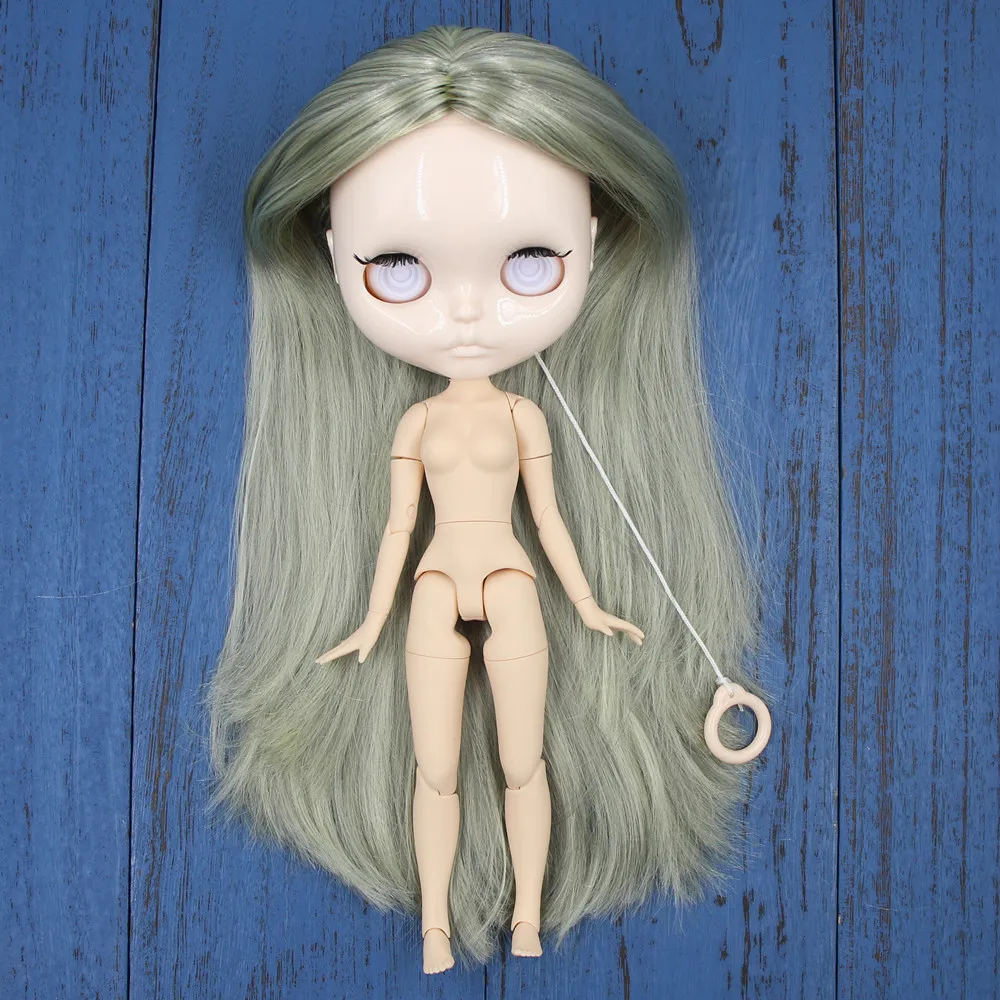 

ICY DBS Blyth without makeup without eyechips and glossy face joint body white skin for 1/6 bjd DIY BL9016/288