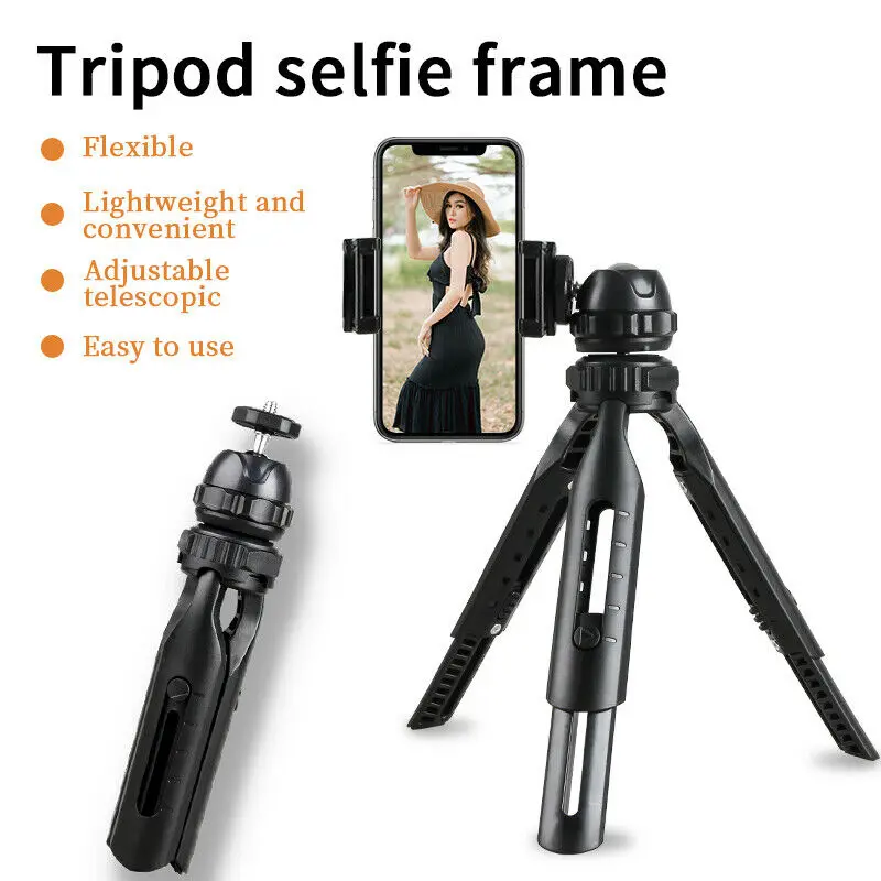 New design 360° Adjustable Tripod Desktop Stand Desk Holder Stabilizer For Cell Phone GoPro