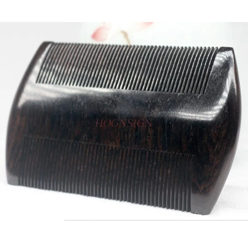 

tooth comb dandruff comb Ancient Xuan Ebony Scorpion Combs Children Shaved Encryption Hairbrush Super Dense Tooth Comb