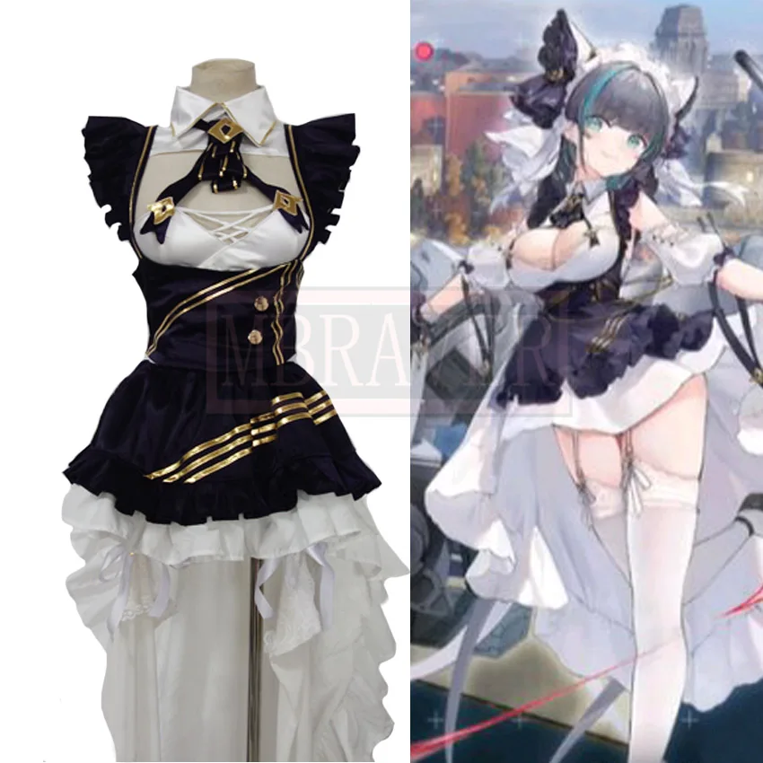 

Azur Lane HMS Cheshire Cat Cosplay Costume Halloween Christmas Party Uniform Custom Made Free Shipping