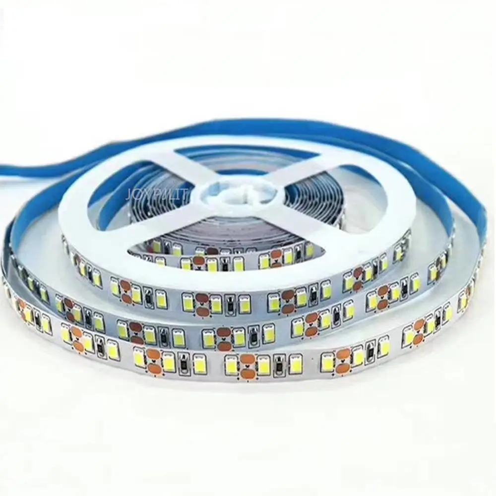 

500M/lot non-Waterproof 2835 600 LED Strip Light Ribbon Tape 120led/m Warm White Cold White Blue Green Red LED strip