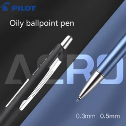 1Pcs Pilot Acroball Color Ballpoint Pen Low Viscosity Oily Pen  Black Gel Pen Student Special Writing Smooth 0.3/0.5mm