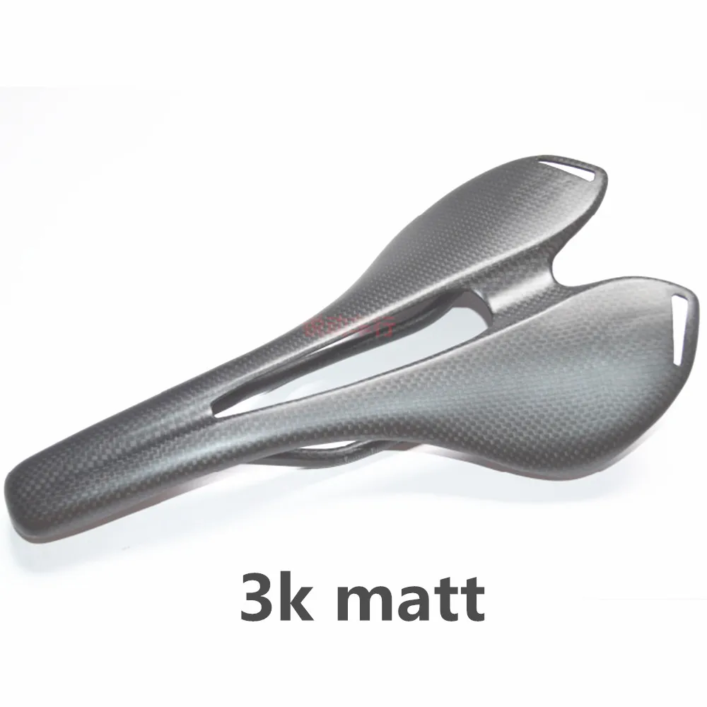 superlogic 3K Vollcarbon-Fahrradsattel für Rennrad und MTB, mattierter Fahrradsitz, 275*143mm, Fahrradteile – Detail 10