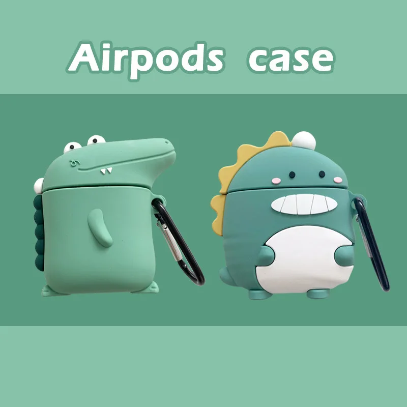 For Airpods Case Silicone Cartoon Cover for Air pods Cute Earphone Case 3D Headphone case for Earpods Accessories