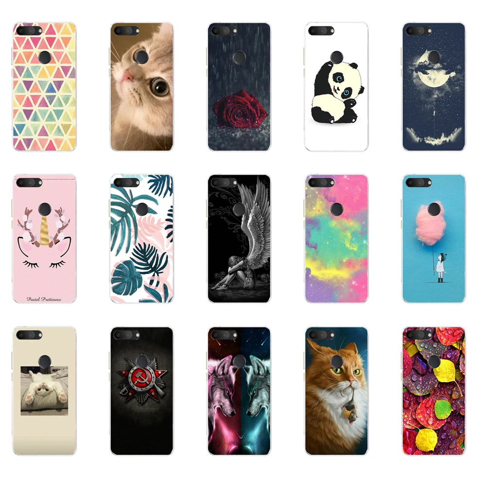 Case For Alcatel 1S 2019 5.5 inch Case Silicone Soft TPU Back Shell Cover For Fundas Alcatel 1S 2019 5024D 5.5\