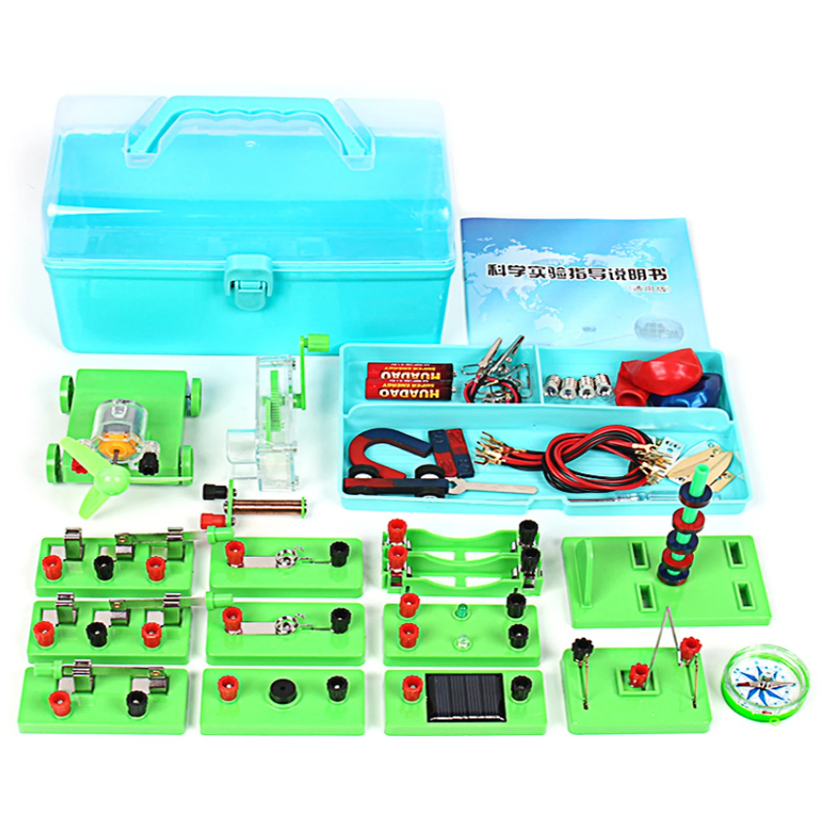 

Physics Labs Basic Electricity Discovery Circuit and Magnetism Experiment Learning kits for Junior Senior High School Student