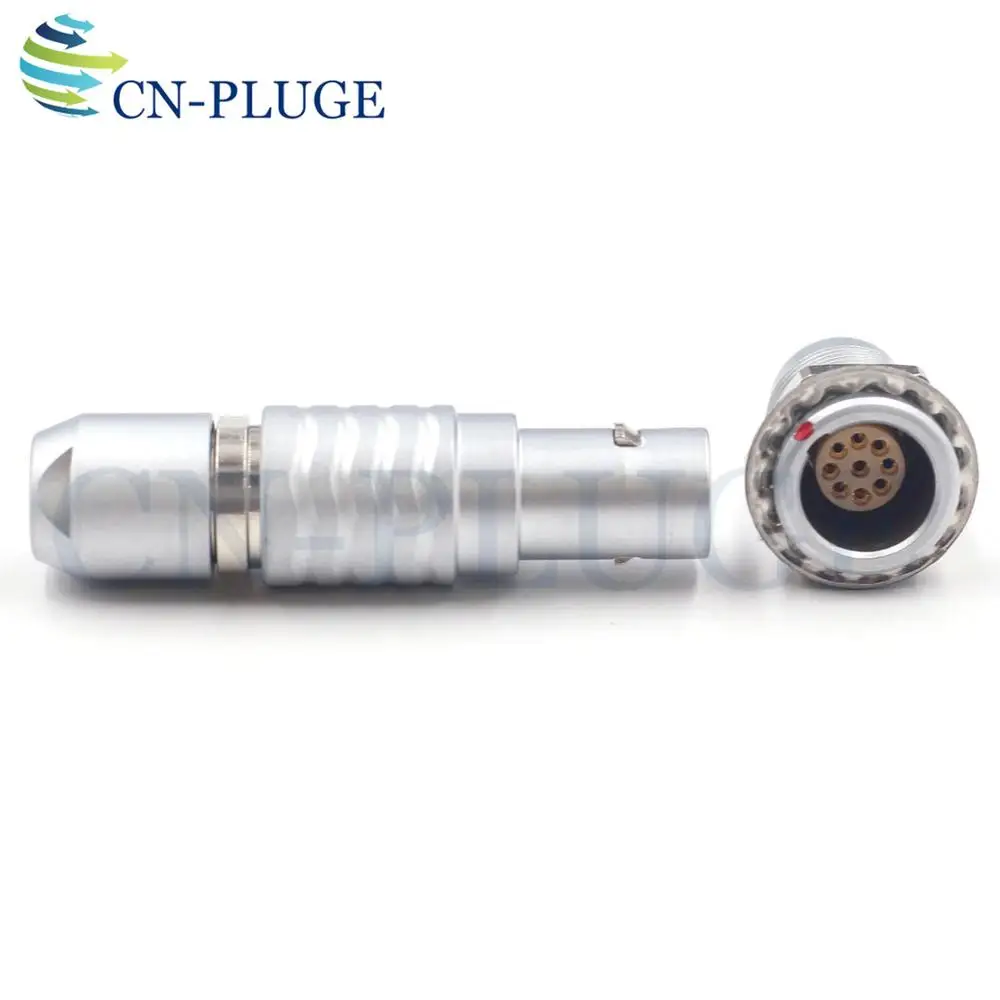 FGG EGG 0B Connector M09 Series 9-Pin Connector for RED Komodo Camera Time Code Terade Bond