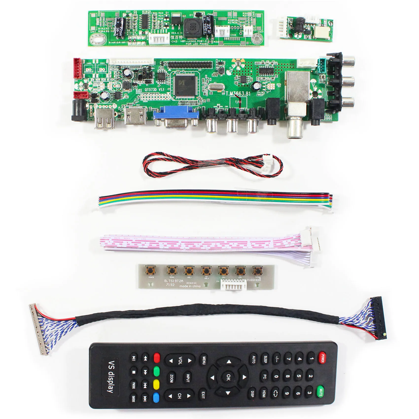 Fit For 19inch G190ETN01.1 1280X1024 LCD Screen HD MI VGA AV DTV LCD Driver Board