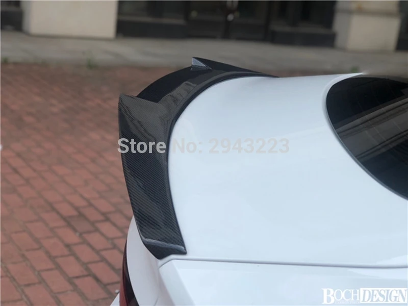 Car Styling For Audi A5 S5 RS5 Sportback 2017-2020 High Quality Carbon Fiber Rear Trunk Boot Lip Roof Spoiler Wing