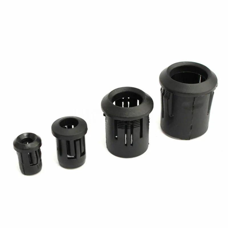 3mm 5mm 8mm 10mm Supporto LED Lampada Diodo Guscio in plastica nera per diodo luminoso a LED Supporto precablato Clip nera Lunetta Presa di montaggio