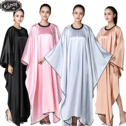 Salon Professional Hair Styling Cape Adult Silk Hair Treatments Hair Cutting Coloring Waterproof Barber Hairdressing cape Apron
