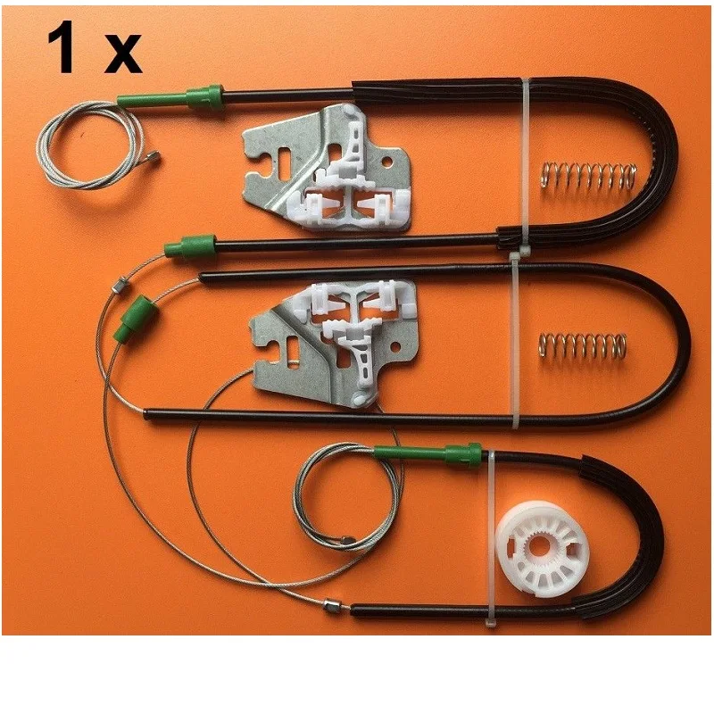 FOR BMW 3 SERIES E46 WINDOW REGULATOR REPAIR KIT WITH METAL SLIDER FRONT LEFT/RIGHT 1998-2005