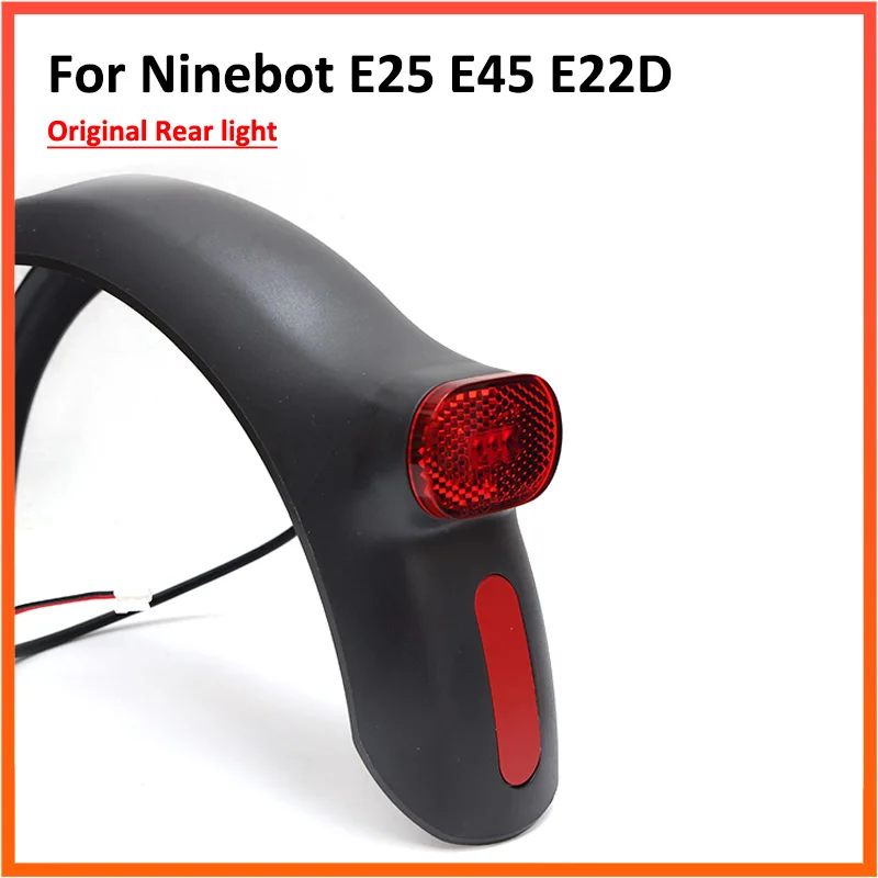 Rear Tail Light For Ninebot E25 E45 E22D Electric Scooter Waterproof Safety Signal Warning light Brake Lamp Parts