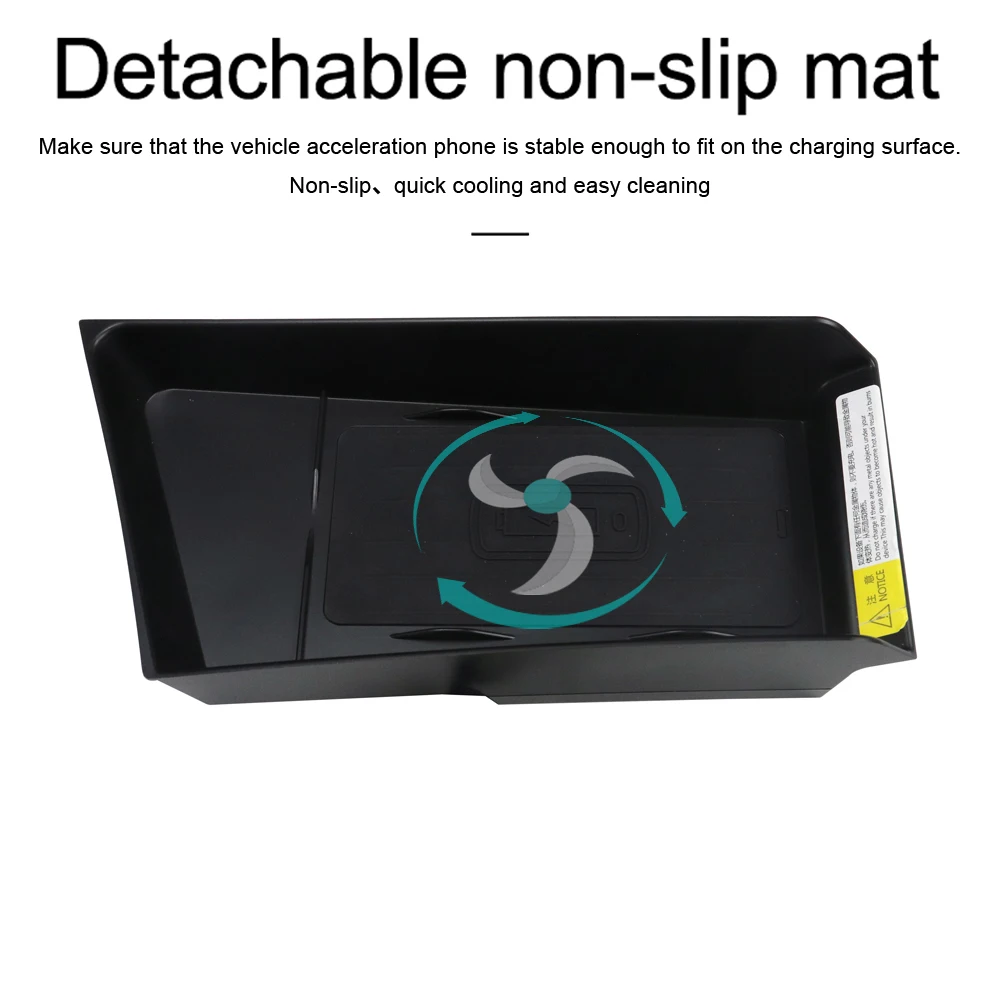Wireless car charger for BMW X1 2012 Intelligent Infrared fast charger wireless Car Mobile Phone charger wireless for iPhone qi