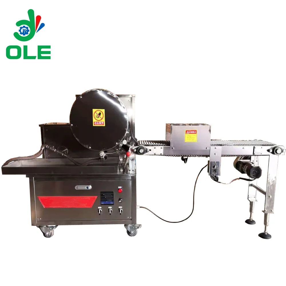 Round Square Shape Spring Roll Skin Machine Spring Roll Wrapper Machine