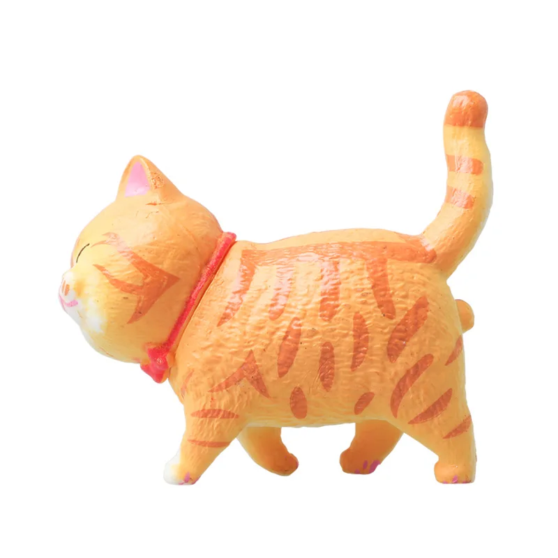 Cute kitty refrigerator paste warm series 3D cat magnetic paste home decoration creative gift Animal refrigerator stickers