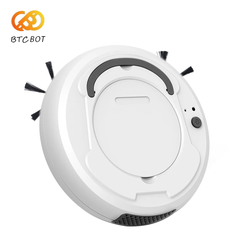 Aspiradora Robótica inteligente 3 en 1, limpieza en seco y húmedo, carga, inalámbrico