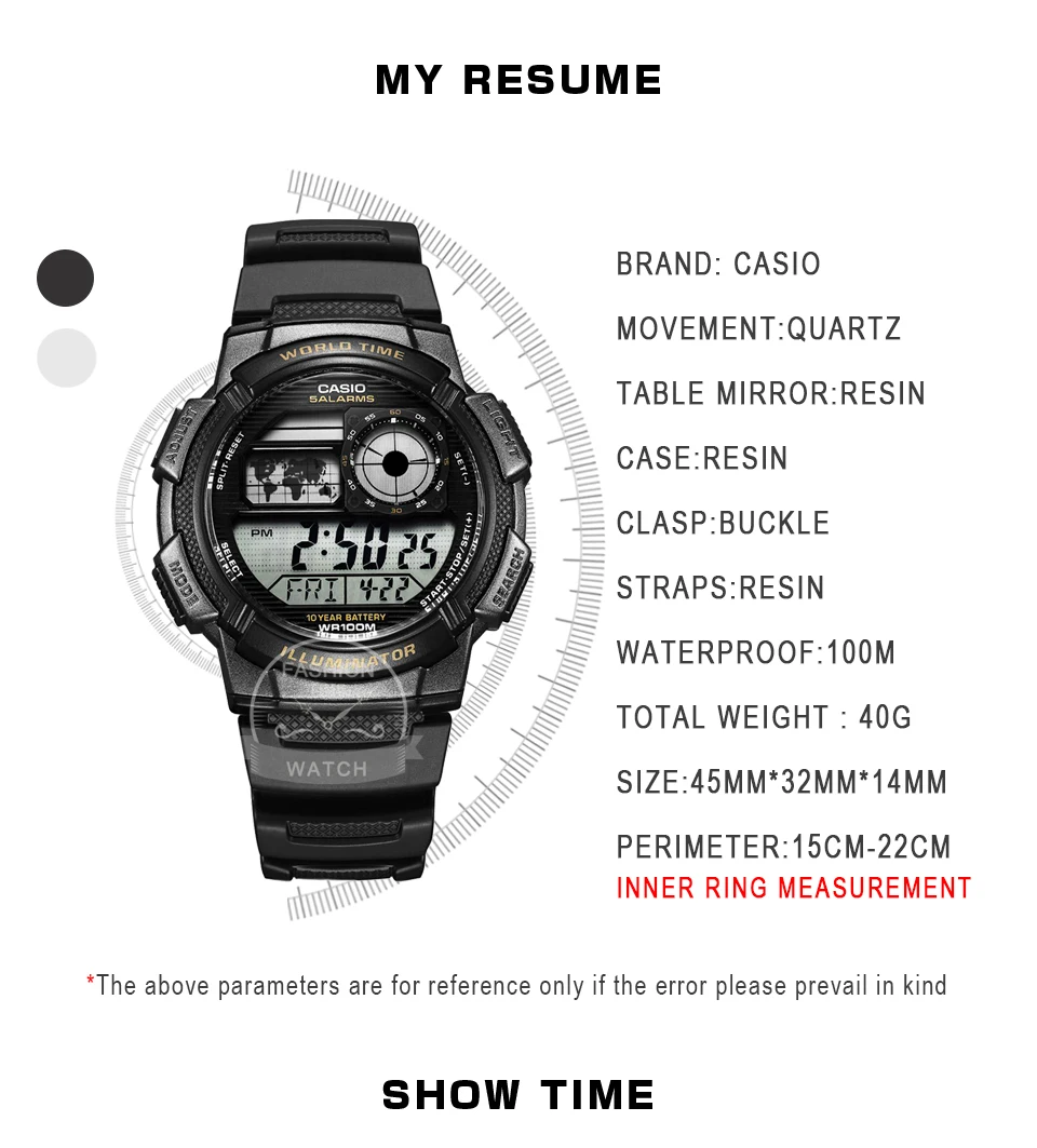 Casio Watch G Shock Watch Men Top Brand Luxury Set LED Digital Waterproof Quartz Men Watch Sport Military Watch Relogio Masculin