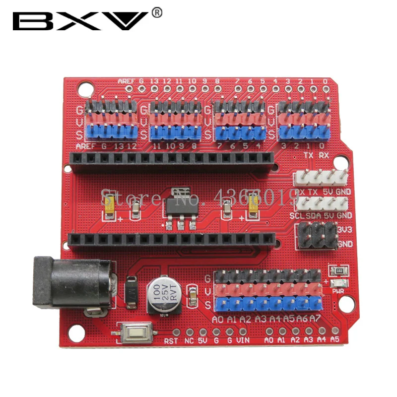 for NANO Multi-purpose expansion board Multi-purpose expansion module Red