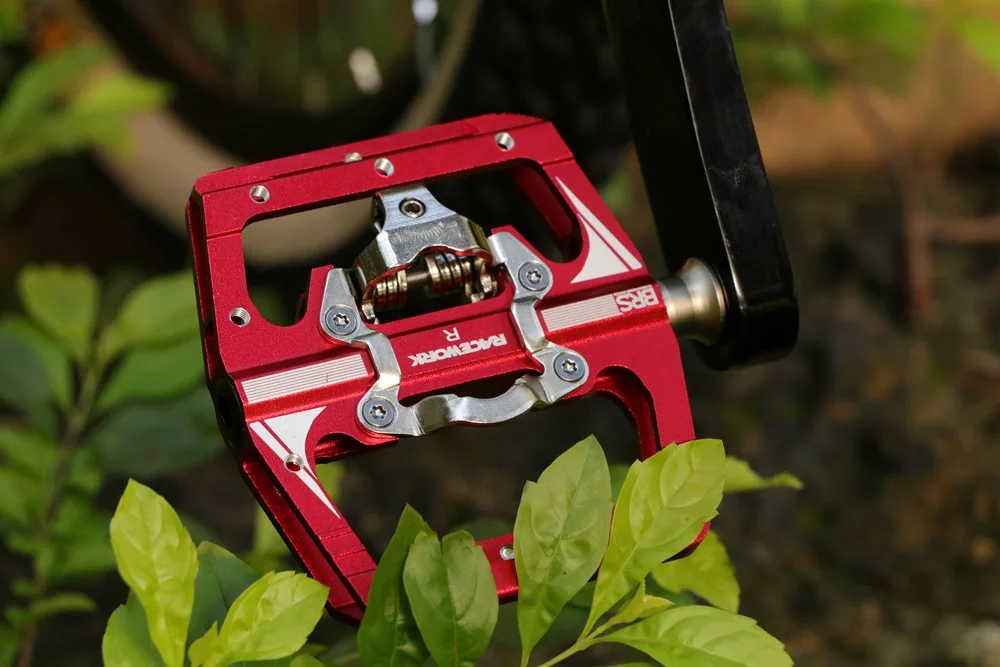 RACEWORK MTB Klickpedal-Set, einseitiger Clip, kompakter Doppelfunktions-Leistungsmesser, Pedalen, Plattform, Mountainbike-Pedale – Detail 20