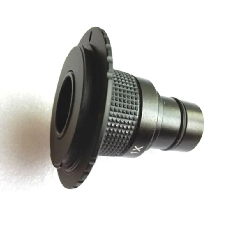 Adapter Canon EOS Camera Mount With 1X Microscope Eyepiece Lens Fit 23.2mm 30mm