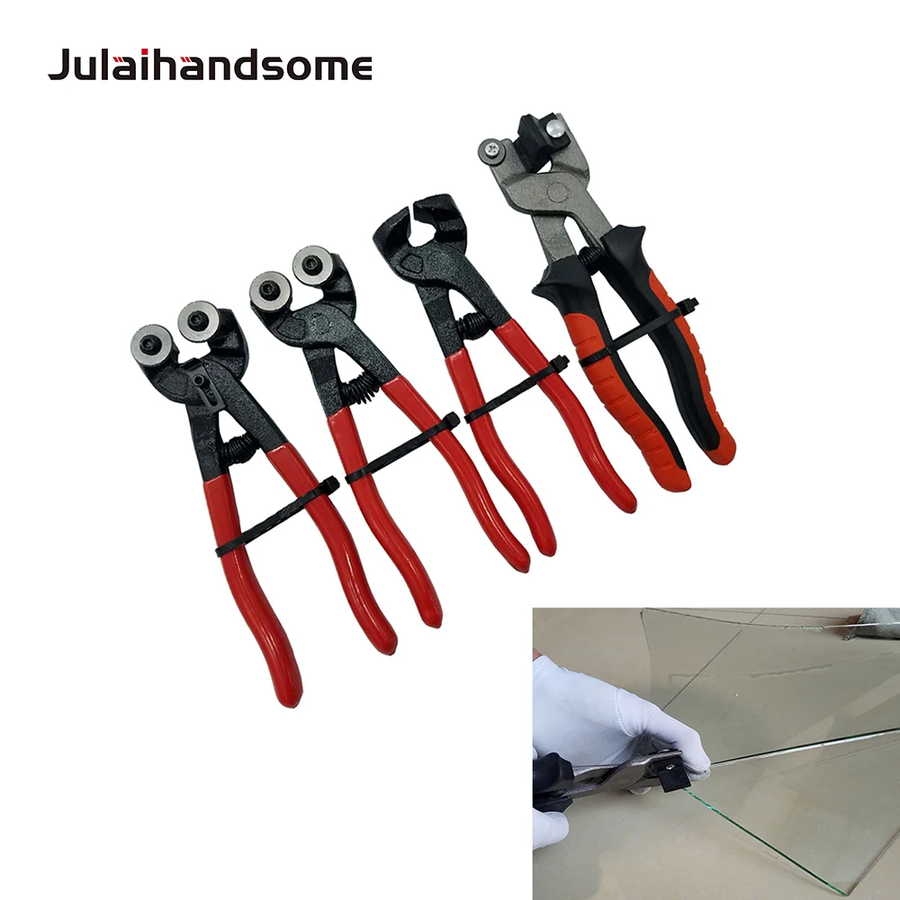 8 inch DIY Mosaic Pliers with Wheel Blades Round Pliers Cutter For Glass Tile Ceramic Cutting and Breacking Hand Tool