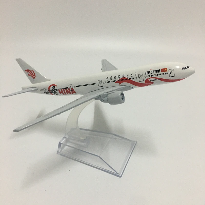 JASON TUTU 16Cm AIR China Boeing B777 Model Pesawat Pesawat Model Pesawat Terbang Diecast Metal 1/400 Skala Pesawat Pabrik Drop Shipping