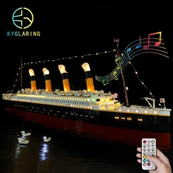 Kyglaring Led Lighting Set DIY Toys for Creator 10294 Titanic Blocks Building (Only Light Kit Included)