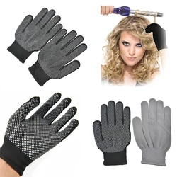 Guantes Térmicos para alisar el cabello, herramientas de estilismo para peluquería, resistentes al calor, 1 par