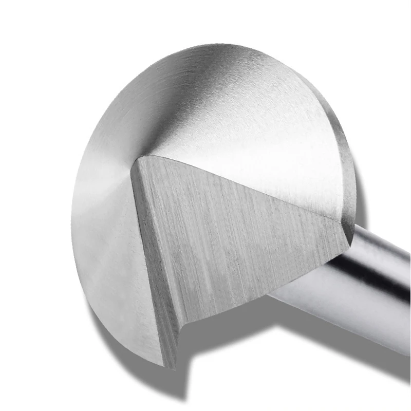 1PCS 6.3mm-50mm 3Flute/ 1Flute Countersink Drill Bit Round Handle 60 Degree/90 Degree HSS Wood Steel Chamfer Cutter Tool
