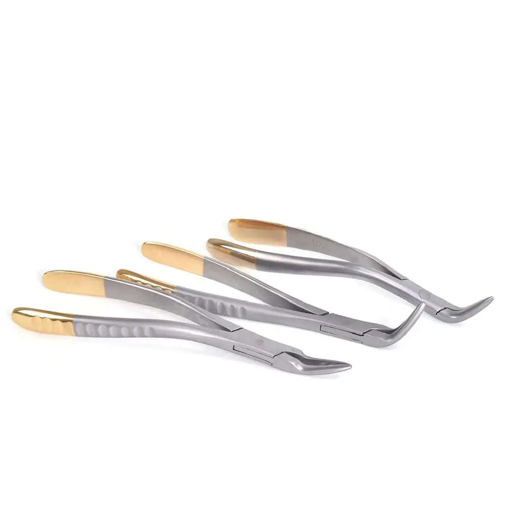 

Dental residual root forceps Upper and lower general dental extraction forceps Maxillary residual root forceps Mandibular residu