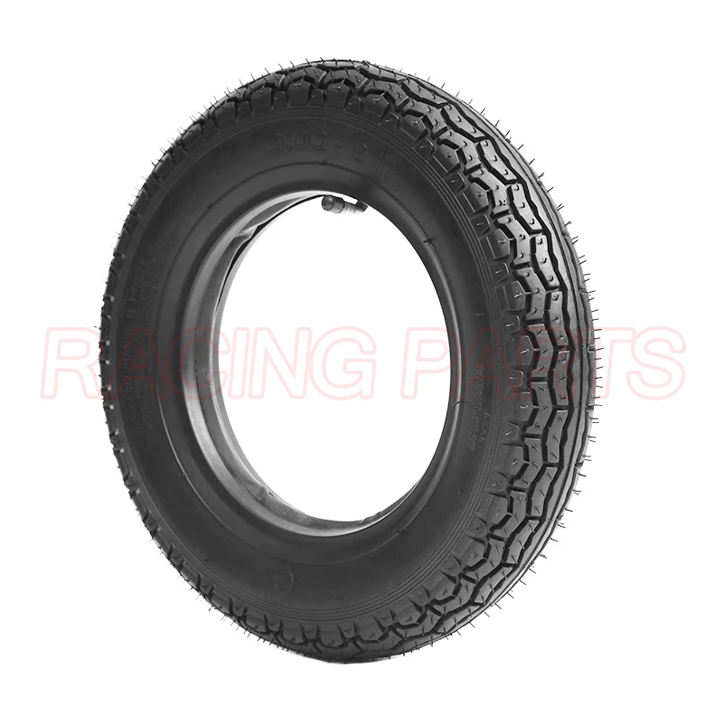 3.00-8 tire 300-8 Scooter Tyre & Inner Tube for Mobility Scooters 4PLY Cruise Scooter Mini Motorcycle